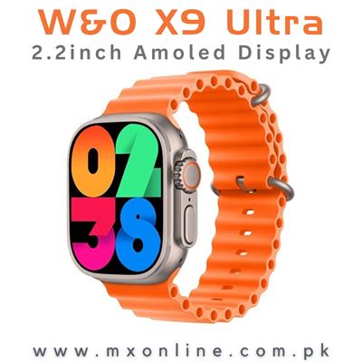 W&O X9 Ultra Smart Watch - Super Amoled Display