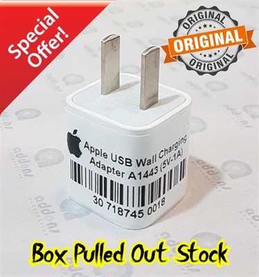 Genuine Apple A1443 5W USB Wall Charging Adapter