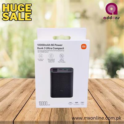 Xiaomi Power Bank 3 (PB1022ZM) 10000mAh Ultra Compact 22.5W Portable Charger Two Way Fast Charging