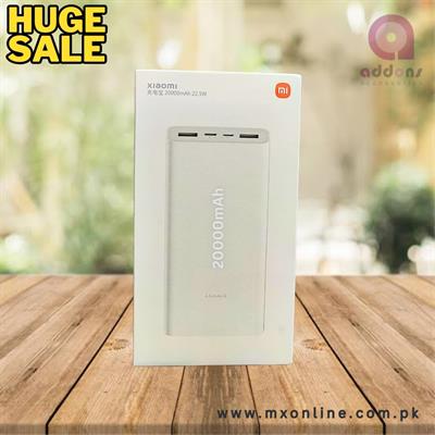 Xiaomi 20000mAh 22.5W PD3.0 Two Way Turbo Fast Charging Power Bank