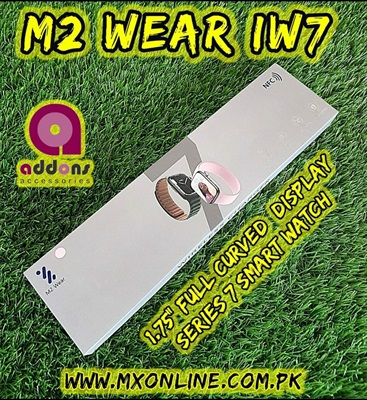 M2Wear iW7se Stainless Steel Smart Watch 