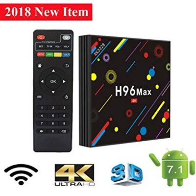 H96 MAX H2 4GB RAM 32GB ROM 100M LAN 5.0G WIFI Bluetooth 4.0 TV Box