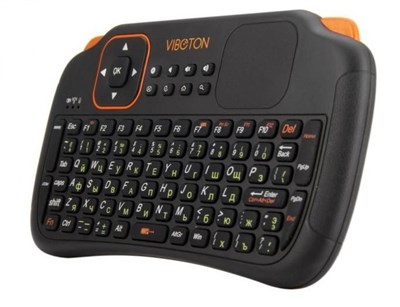 Viboton S1 Rechargeable 2.4GHz Wireless Keyboard with Air Mouse / Remote Control / Touchpad Function