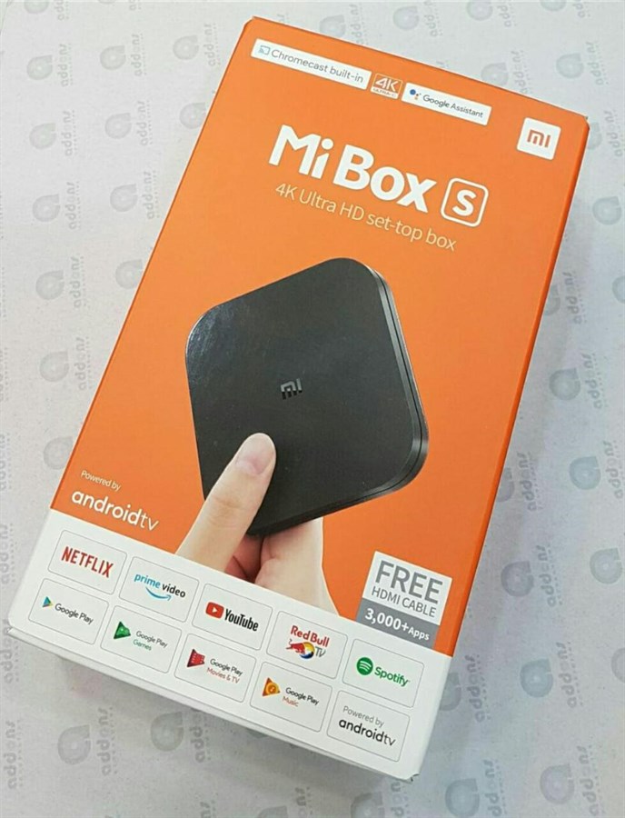 Xiaomi Mi Box S 4K HDR Android TV with Google Assistant Remote