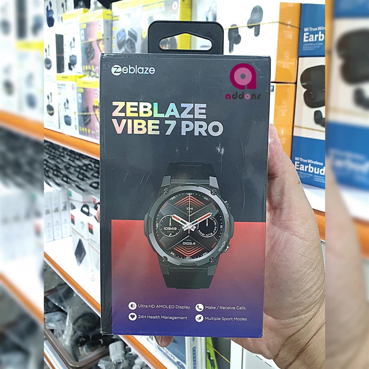 Zeblaze Vibe 7 Pro 1.43" Ultra Amoled  Military Grade Smart Watch 