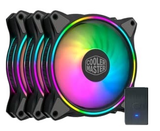 Cooler Master MasterFan MF120 Halo 3 in 1 Addressable RGB Case Fan