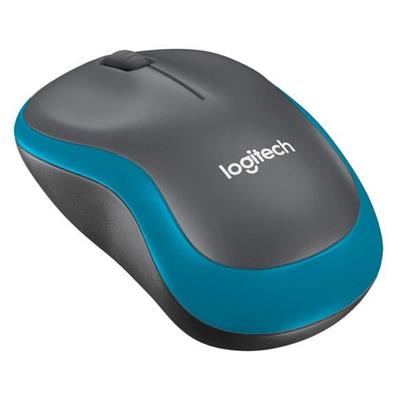 Logitech m185 Wireless Mouse (Blue)
