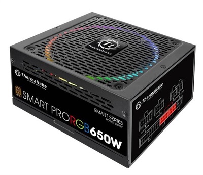 Thermaltake Smart Pro RGB 650W 80 Plus Bronze Fully Modular Power Supply