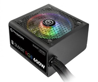 Thermaltake Smart RGB 600W 80 Plus Power Supply