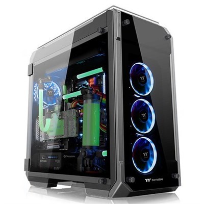 Thermaltake View 71 Tempered Glass Edition Full Tower Chassis, CA-1I7-00F1WN-00