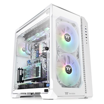 Thermaltake View 51 Tempered Glass Snow ARGB Edition Full Tower Chassis