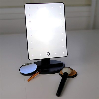 20pcs LED Lighted Makeup Mirror with Touch Screen