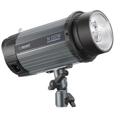 300W 5600K Studio Strobe Flash Light Monolight with Modeling Lamp for Indoor Studio Photography
