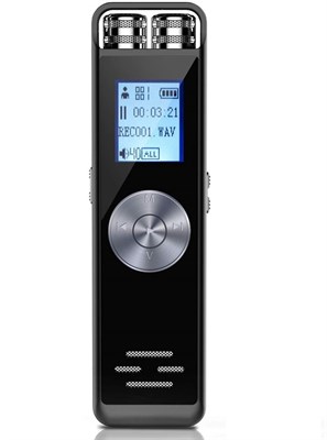 ADOKEY Digital Voice Recorder 8GB Portable Dictaphone for Lecture Meeting