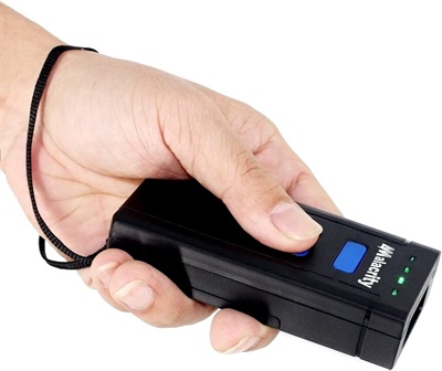 Alacrity 2D Bluetooth Barcode Scanner,3in1 Bluetooth 2.4G Wireless USB Wired Portable Mini Handheld Bar Code Reader