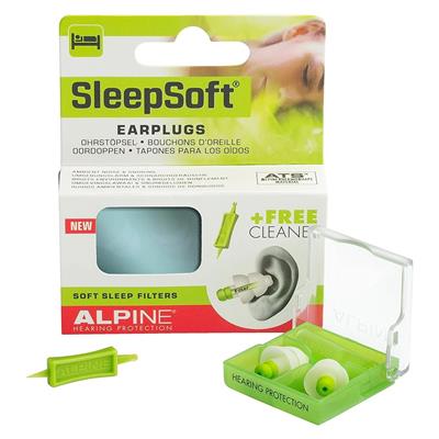 Alpine Earplugs Sleepsoft Reusable