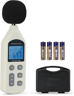 AMGAZE Digital Sound Level Meter, USB 4700 Groups Data Recording Decibel Measuring Device Measuring 30dBA ~ 130dBA