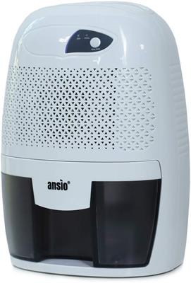 ANSIO Dehumidifier 500ml Mini Air Moisture Absorber for Damp, Mould, Moisture in Caravan, Bathroom and suitable for small spaces up to 15 sq.m