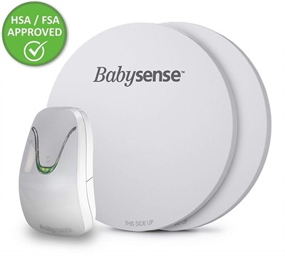 Babysense 7 Non Contact Infant Baby Breathing and Movement Monitor with 2 Sensor Pads