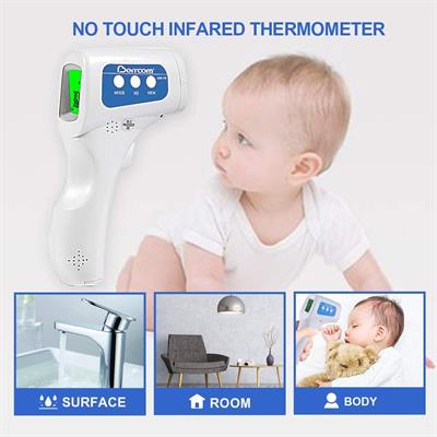 [Value Bundle] Berrcom Baby Nasal Aspirator for Toddler NC005 & Berrcom Non  Contact Infrared Thermometer for Adults and Kids JXB182