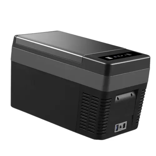 ISSYZONE Car Mini Fridge 25L & Warmer Refrigerator Freezer for Vehicle Truck RV for Home Cool Heat Function CR25