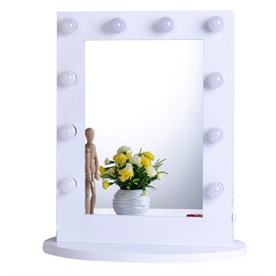 Chende Makeup Mirror with Dimmable Bulbs