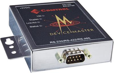 Comtrol Devicemaster Rts 1 port (5V) Ethernet to DB9M Rohs serial