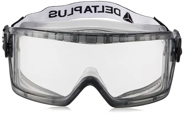 Delta Plus Galeras Clear Safety Goggles Eyeware One Size Clear Eye Protection