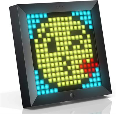 Divoom Pixoo Pixel Art Digital Picture Frame with 16x16 LED Display APP Control Animation Frame