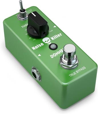 Donner Noise Gate Pedal, Noise Killer Guitar Pedal Noise Suppressor Effect 2 Modes for Electric Guitar and Bass True Bypass