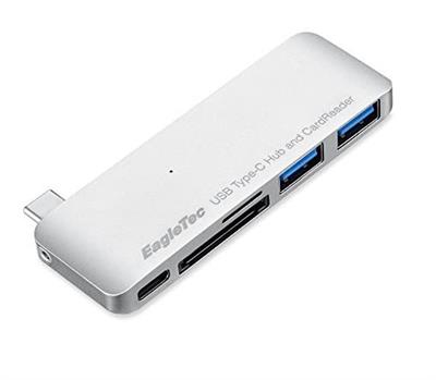 EagleTec USB Type-C Hub 5 in 1 USB 3.0 SD and Micro SD PD