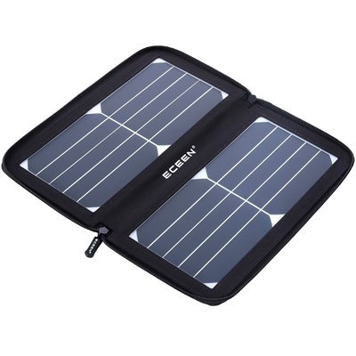 Solar Charger Panel with 10W High Efficiency Sunpower Cells Smart USB Output