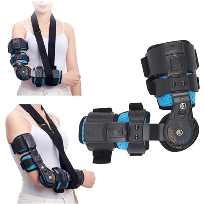 Elbow Brace, Adjustable Hinged Elbow Support Stabilizer Splint For Arm Injury Recovery Support Relief The Pain