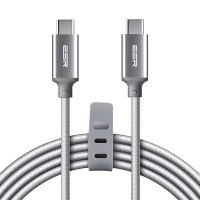 USB-C to USB-C 2.0 Data Sync Nylon Braided Cable - 2m