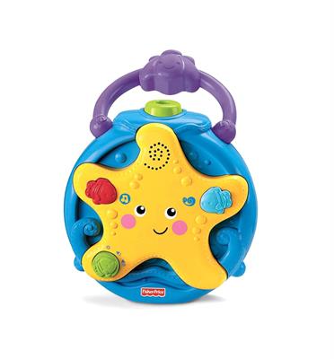 Fisher-Price Ocean Wonders Projector Soother with Sleep Sounds Toy for Babies Infants