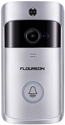FLOUREON Smart WiFi Video Doorbell 720P HD Video Doorbell Camera with PIR Motion Detection, Night Vi