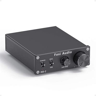 Fosi Audio M02 Subwoofer Amplifier Mono Channel Home Theater Amplifier 100 Watt Power