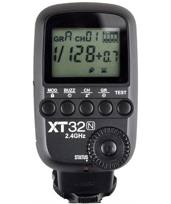 Godox XT32-N 2.4G Wireless Power Control Flash Triggger Transmitter for Nikon Cameras