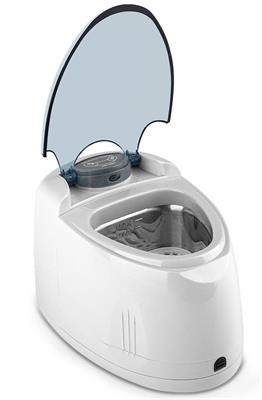 Hangsun Ultrasonic Retainer Aligner Denture Cleaner for A Pair of Regular-Sized Dental Appliances Cleaning with Detachable Tank