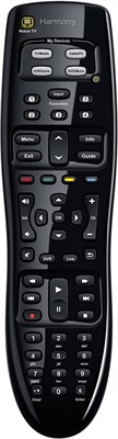 Logitech Harmony 350 Universal Media Remote for 8 Devices