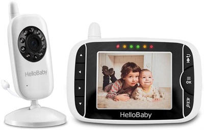Hellobaby HB32 Wireless Video Baby Monitor with Digital Camera