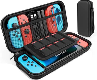 HEYSTOP Switch Case Compatible with Nintendo Switch (Accessories Not Included)