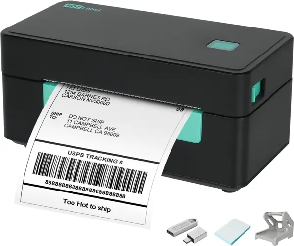 Hotlabel Thermal Label Printer 4x6 Receipt Printer CA-M9 203 DPI