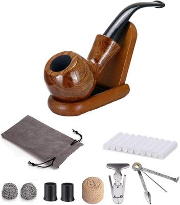 Joyoldelf Smoking Pipe, Beginner, Wooden