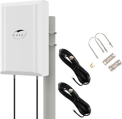 KASER 4G LTE 5G Antenna Outdoor Mimo Directional Antenna Up to 12dBi Gain Compatible 5g 4g Router 