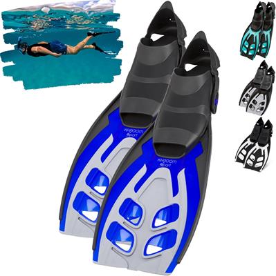 Khroom Adult Snorkeling Scuba Diving Fins 36-41 Made in Italy