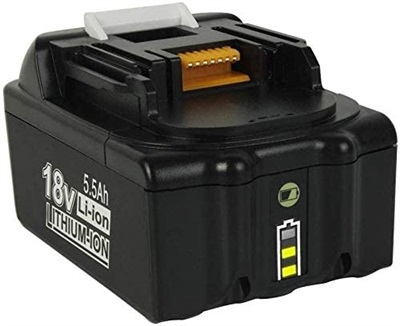 Replacement Battery for Makita18V 5.5Ah Rechargeable Li-ion Batteries BL1850B