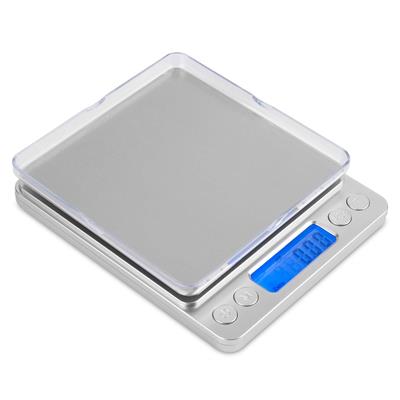 Mafiti Mini Food Scales 3000g x 0.1g/0.01oz with LCD Display Stainless Steel Platform for Coffee Food Cooking Baking Weight Postal Parel (Battery no Include)