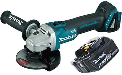 Makita DGA 504 Z Cordless Angle Grinder with 18 V Rechargeable Battery 125 mm Brushless Solo