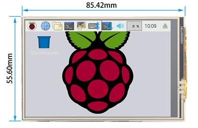 MHS 3.5inch Raspberry Pi 4 Touch Screen TFT LCD Display